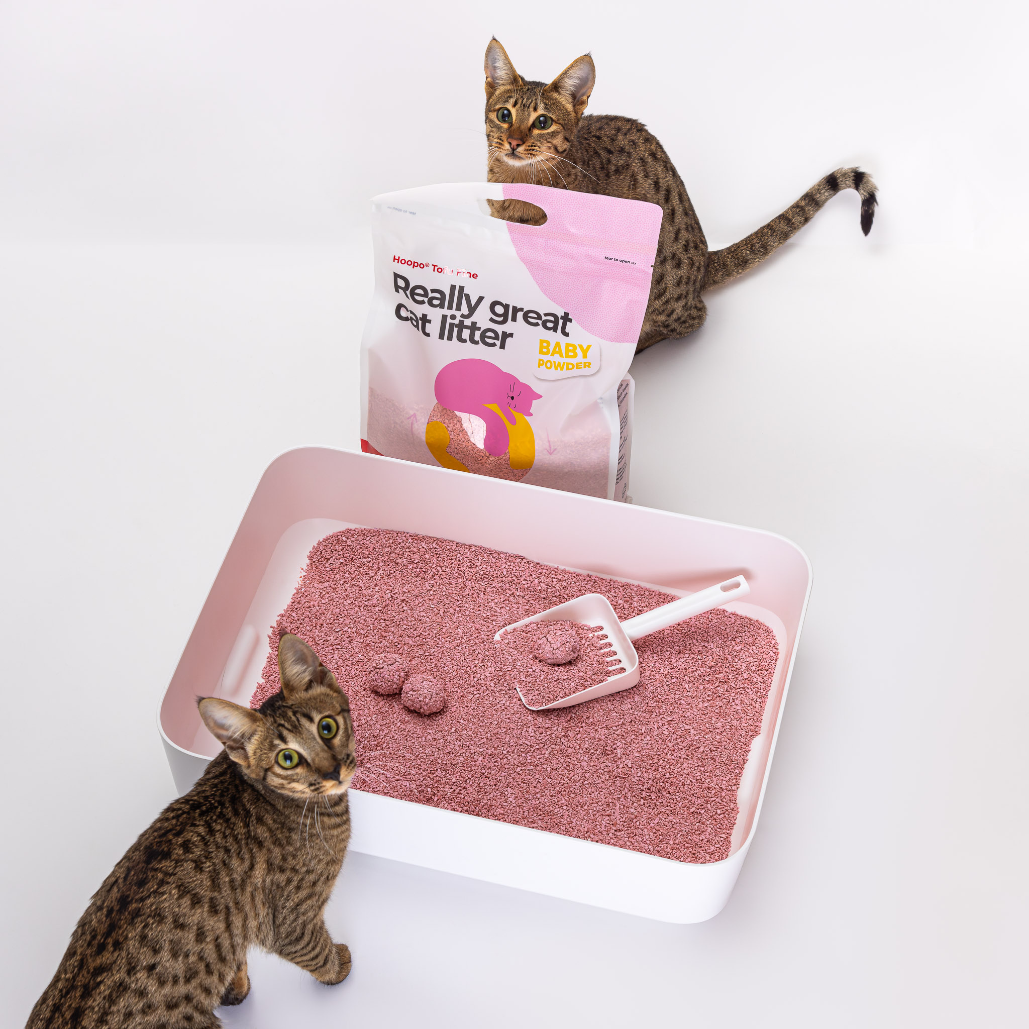 Tofu podstielka fine baby powder 7l - 3